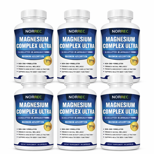 Norrec Magnesium Complex- 3 Bottle bundle