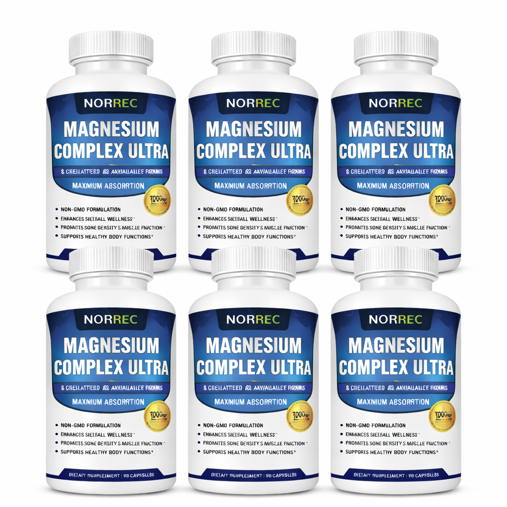 Norrec Magnesium Complex- 3 Bottle bundle